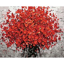 손으로 그린 diy 유화 장식 그림 아크릴 디지털 유화 DIY 유화 세트, YC2163 난초, 40*50cm 콤보 상자 색상 상자 포장