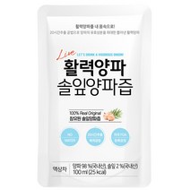재구매율 높은 솔잎양파활즙 100ml, 솔잎양파즙 50팩, 1개