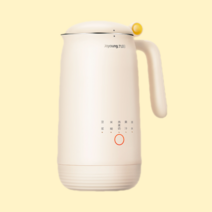 가정용 두유제조기 1~2인용 소형 두유기 전자동 마른콩 죽 과일쥬스 믹서기 분쇄기 레브민, 아이보리