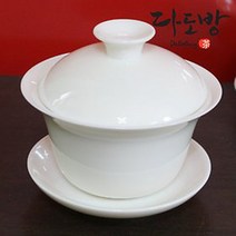 대만 미백(백자) 개완/도자기 개완/자사호 대용/다관/우롱차 보이차