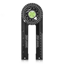 Miter Saw Protractor Ruler 360 Digital Angle Spirit Level Inclinometer Measuring Tool, 02 A