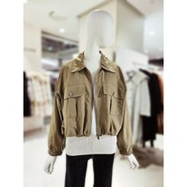 올리브데올리브 밑단 스트링 숏 카라 점퍼 YW4SM559 (529653 )