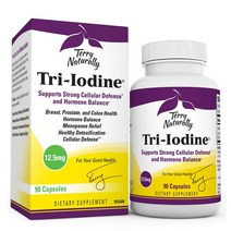 테리 내추럴리 트리 아이오딘 이오딘 요오드 Terry Naturally Tri-Iodine 12.5mg 90정
