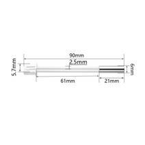 3pcs 24V 40W 90mm CR-6 SE 카트리지 히터 XH2.54 터미널 3D 프린터 부품 Hotend 가열 막대, 한개옵션0