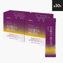 [파이토컬] 프로폴리스 배도라지 10g x 2세트/ 총 30포, 단품, 단품