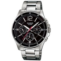 카시오 MTP-1374D-1A CASIO 남성 메탈 손목 시계