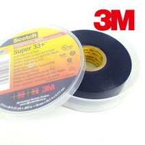 일음쇼핑^*m3M Scotch Super 33+ 전기 절연 테이프 19mm x 20M 배선용품 공사 케이블 블랙일medi*^, ab^^선택없는