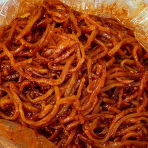 [젓갈이야기 도매] 오징어 진미채무침 4kg/16kg, 4kg