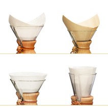 케맥스 케멕스 chemex 필터 4종, FP-2(반달형화이트필터)_CM1C전용