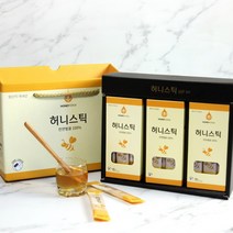 지리산자연밥상 지리산 천연 꿀스틱 허니스틱 야생화꿀 12g 50포 60포 선물세트