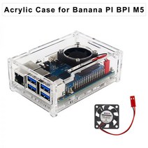 오렌지 파이 PC 케이스 아크릴 박스 플러스 클리어 쉘 인클로저 PCPC 냉각 팬 쿨러, [02] Case with Fan