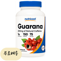 뉴트리코스트 구아라나 추출물 150개입 1세트 [미국 직배송], 1개