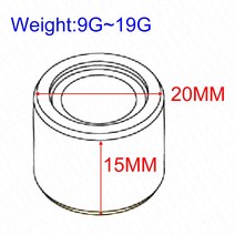 PCX 타이어 20x15 9G 10G 11G 12G 13G 14G 15G 16G 17G 18G Variator Roller For CH-125 150 혼다 PCX SPI, 03 11G