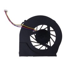 냉각 팬 노트북 CPU 쿨러 4 핀 컴퓨터 교체 5V 0.5A HP 파빌리온 G4-2000 G6-2000 G6-2100 G6-2200 G7-2000, 검은 색