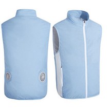 선풍기 조끼 얼음조끼 아이스 쿨 여름 등산 낚시 쿨스카프 아이스머플러 쿨마스크, 네이비