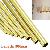 스텐각파이프 사각 파이프 황동 튜브 라운드 외부 2mm 20mm 긴 500mm 벽 052mm, 8x5x500mm