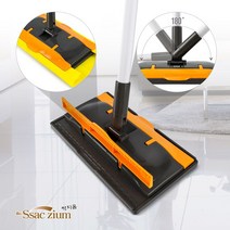 현wisehm_밀대형걸레 업소용 물청소기 대걸레 가정용 집게형 회전 고급♥pcallme, ♥pbme!!