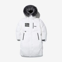 [FILA] KINGDOM 3.0 구스 롱 다운 자켓 (FS2DJD4202M_OWH)