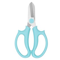 레인보우 플라워 아트 꽃꽂이 원예 가위 블루, 1개