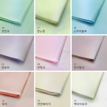 [TY] 물빠짐없는 [ 8절 ] 색화지 습자지 컬러습자지 포장지 선물포장지 꽃포장 색지 400매, 8절_B타입-흰색클래식(400매)
