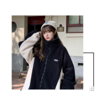 urkoteer청소년 멜란 램스울 과립 융단 웰론 여성 남상자켓 겨울 가을 패딩 트렌드