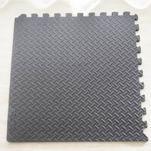 홈짐 폼 바닥 매트 기숙사 단열 방음 층간 소음 운동, 블랙잎 패턴_60x60x1.2cm 1 조각