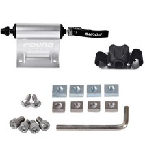 차량용자전거거치대 자동차 승용차 카니발 트렁크 자전거 거치대 WooBong FOVNO-MTB 로드 바이크 프론트 포, 03 Silver