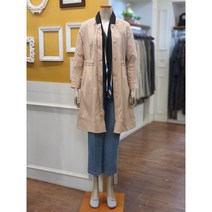 BCBG T캐론 트랜치 코트 B2A2N782