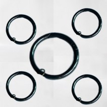 두꺼운 수예용품 열쇠고리 연결고리 오링 비즈공예 마크라메 고리 키링, 단품, 단품