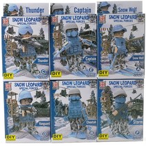 스노우 빅피규어 블럭 레고 듀플로 호환 피규어 경찰 특공대 군인블럭 유아 소방서 경찰서 1