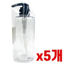 EM28 민광 리필펌프용기 500ml x(5개) K-138 공병 샴푸용기 [CN | FF02], 쿠팡3 본상품선택