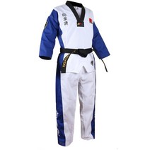 태권도도복 도복 태권도 합기도 품새 새로운 tkd 면과 대나무 섬유 유니폼 itf 시리즈 어린이 긴팔 옷