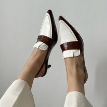 모노바비 텔라트 에나멜 슬링백 6cm