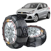 엑스핏 편리한 자동장착 오토 우레탄 스노우체인, 쉐보레, 더넥스트스파크