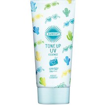 코세 코스메포트 SUNCUT 선 컷 톤 업 UV 에센스 민트 그린 80g [선크림 얼굴·바디용 SPF50+/PA+++], 단일