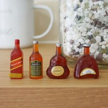 에브리데이쇼핑양주 미니어처 4P 인테리어미니어처 선반장식 홈데코 장식용미니어처 양주모형장식품+dpqmflepdl, 상품대박