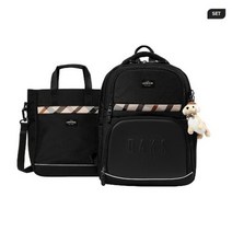 DS KIDS 2023년신학기책가방세트 DTS60UP01M_BK+11MBK 반성형플오픈포켓책가방+신주머니