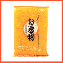 신동경단무지 슬라이스 업소용 반달단무지 1kg, 18개