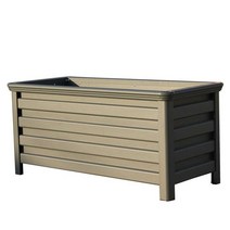 대형 텃밭 화분 텃밭 상자 도로 학교 꽃집 베란다, 브라운 로즈우드 80X50X70CM