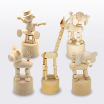 무브인형 무브원목인형 동물인형 만들기 공예재료 DIY 무브인형 인형만들기 나무인형, 코끼리