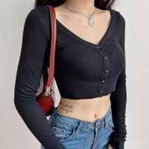여성 크롭 숏 가디건 6가지 색상