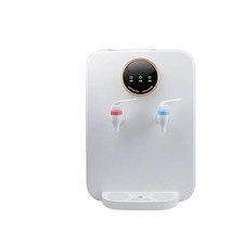 domiheat 가정용 미니 냉온수기 정수기, 흰색, 끓는 물+상온수+얼음물