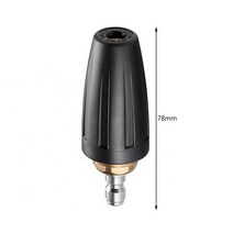 VODOOL 3600psi 고압 세척기 회전 터보 노즐 스프레이 팁 360 회전 터보 노즐 스프레이 어 와셔 액세서리, 03 035