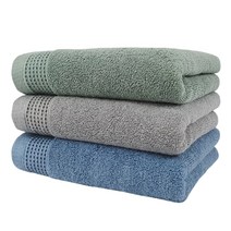 나래타올 도톰한 호텔 세면타월, 1개, 블루