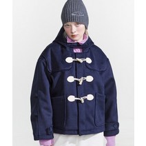 NOIAGO NOI813 후드 더플 코트 (네이비) NOI813 HOODIE DUFFLE COAT (NAVY)
