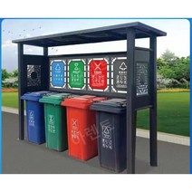 아파트 분리수거장 흡연부스 쓰레기장 분리수거대 야외, A, 1개
