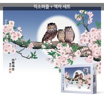 500피스 직소퍼즐+액자세트 - 부귀복당 (액자포함), 단품, 단품