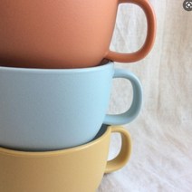 (일본) 킨토 본보 손잡이 이유식 그릇 아기 친환경 요플래 스튜 스프그릇 (200ml 3color), 오렌지