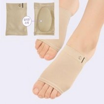 지간신경종 패드 발바닥 발아치 족저근막염 종자골염 보호대 군인 물집방지패드 밴드, 1세트(2개)
