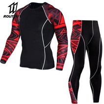 오토바이자켓 바이크 동호회 4계절 여성 남성 티셔츠 amp 탑스 써멀 속옷 세트 오토바이 스키 베이스 레이어 따뜻한 롱 존스 셔츠 amp 상의 하의, 정장 스타일 8, l